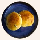 Lactosevrije krentenbollen