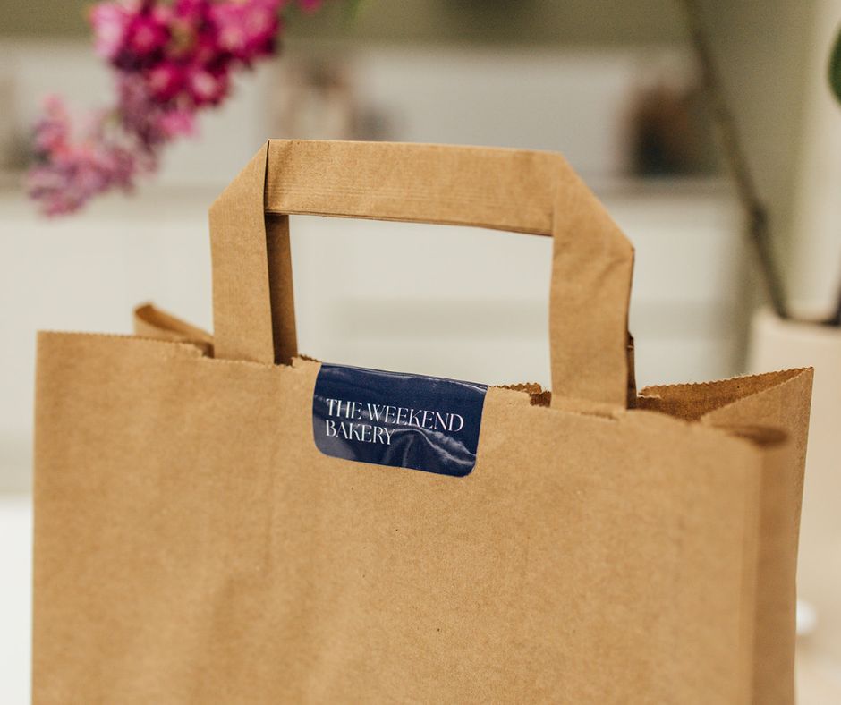 The Weekend Bakery - bezorgtas